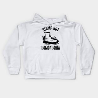 Stomp Out Homophobia Kids Hoodie